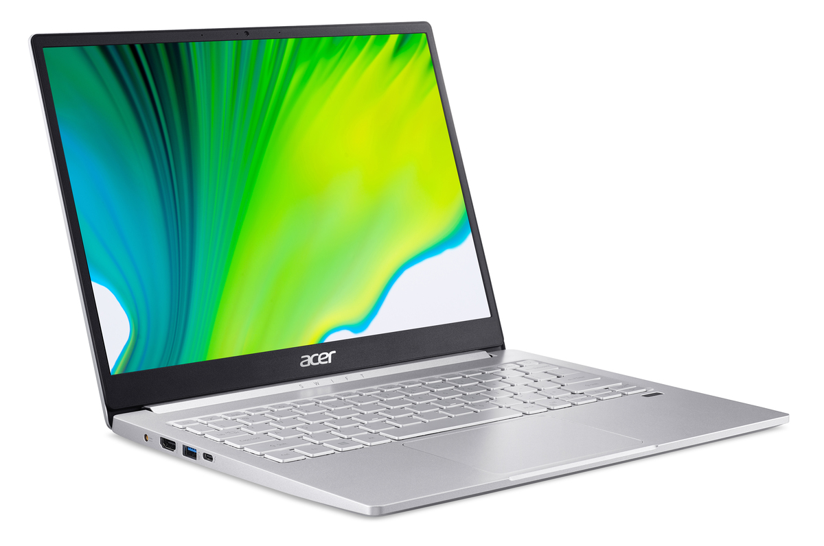 Acer Swift 3和Swift 5将Intel的Tiger Lake CPU放入负担得起的笔记本电脑中