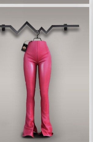 模拟人生4女性粉色皮革长裤MOD