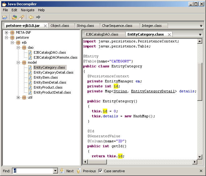 JD-GUI(Java反编译工具) v1.4.0 绿色免费版