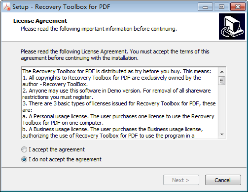 Recovery Toolbox for PDF(1)
