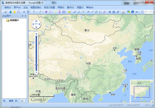 奥维互动地图浏览器 v8.5.5最新电脑版