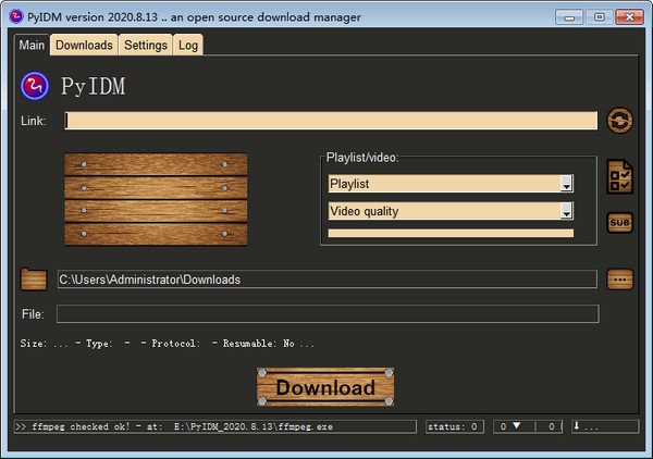 PyIDM(互联网下载管理器) v2020.8.13官方版