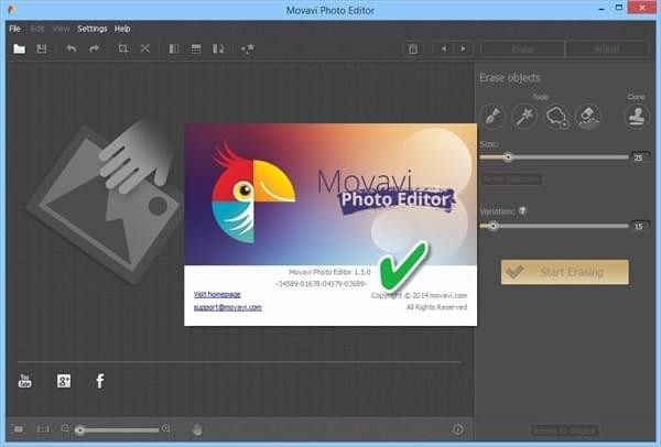 Movavi Photo Editor(相片编辑软件) v6.7.0免费版